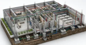 Compatibilização entre projetos de engenharia.