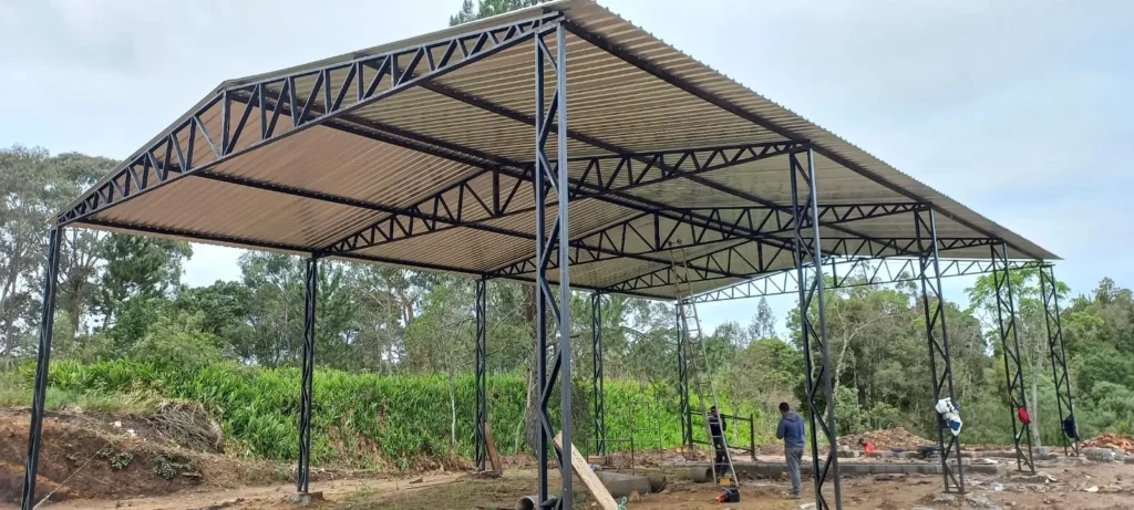 projeto de estruturas metálicas