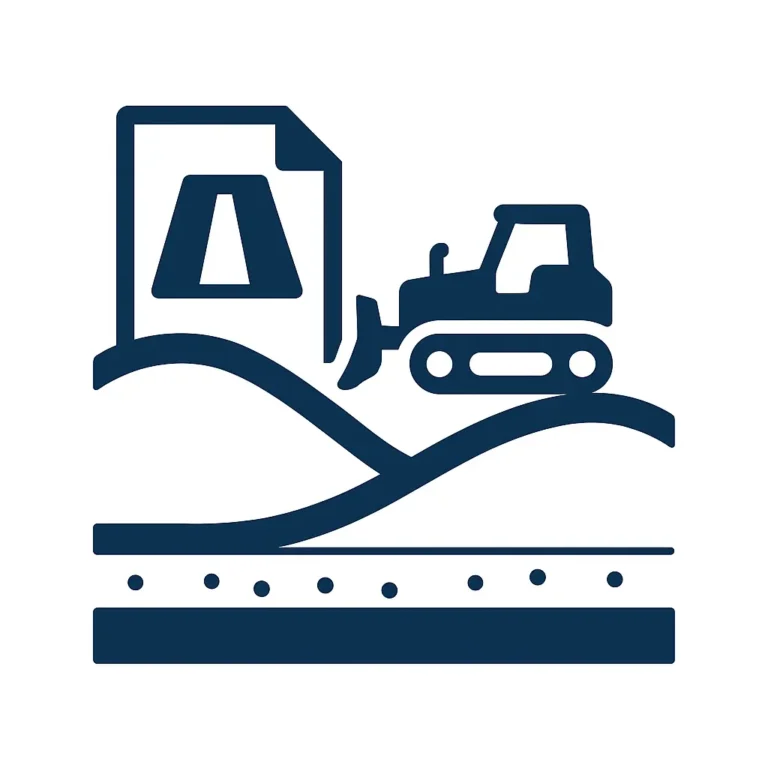 projeto de terraplenagem