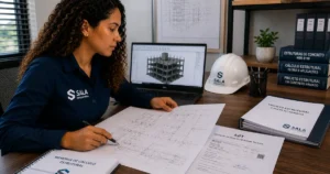 Projeto estrutural com ART em Salvador.