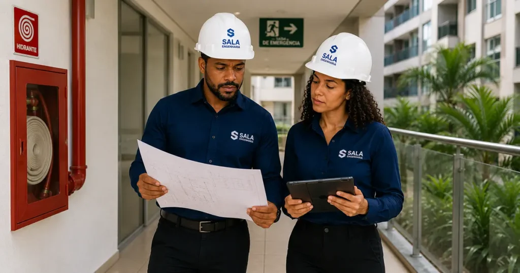 Adequações técnicas em condomínio residencial