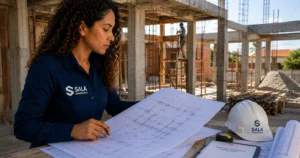 Projeto estrutural residencial para casas e sobrados em Salvador.