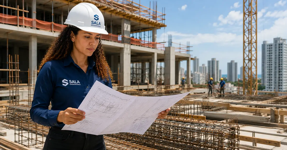 Engenheiro para fiscalizar obra em Salvador