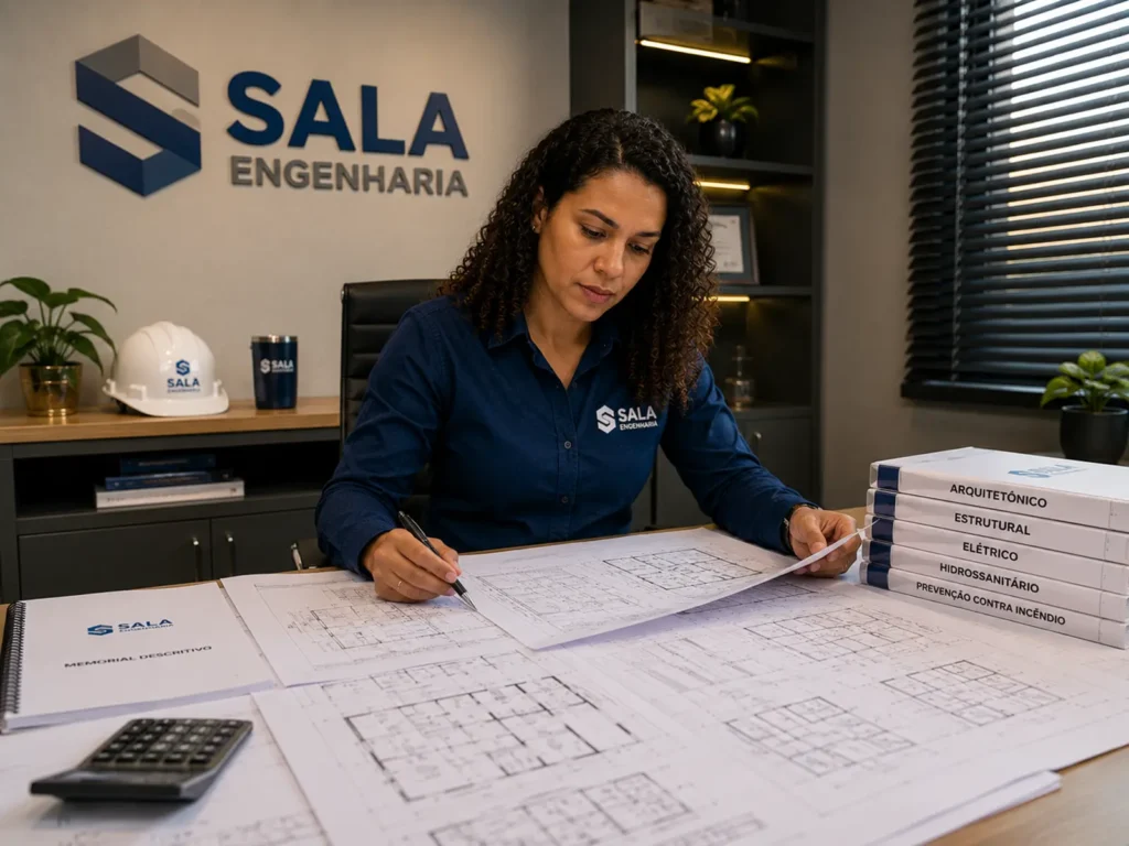 Projetos de engenharia para obras reformas e empreendimentos