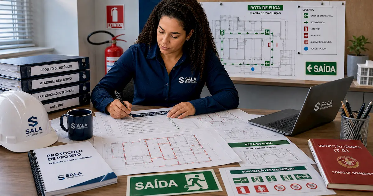 Quando é necessário um Projeto Legal de Incêndio