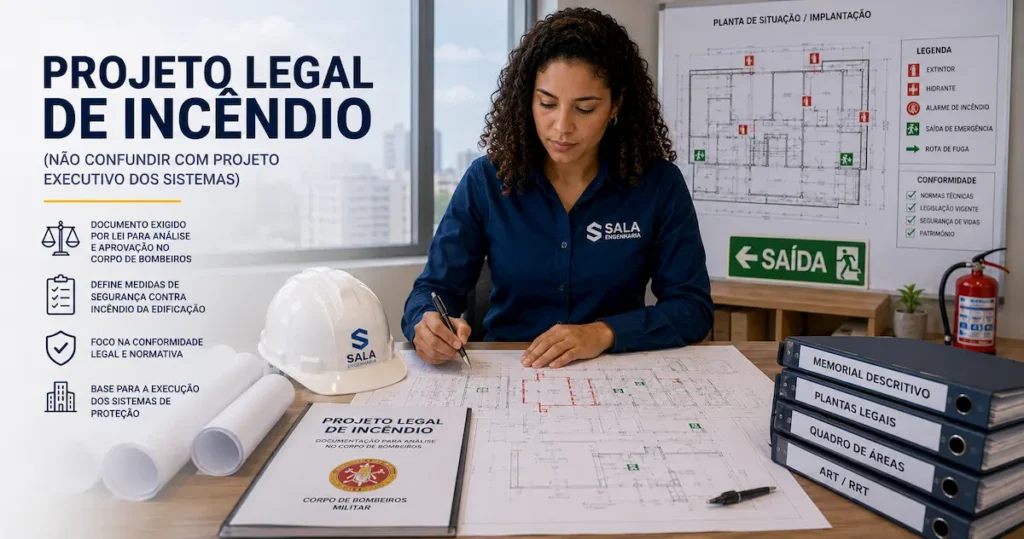 Quando uma edificação pode precisar de Projeto Legal de Incêndio