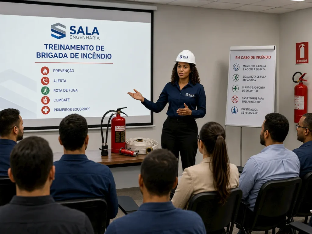 Capacitação de brigadistas em Salvador