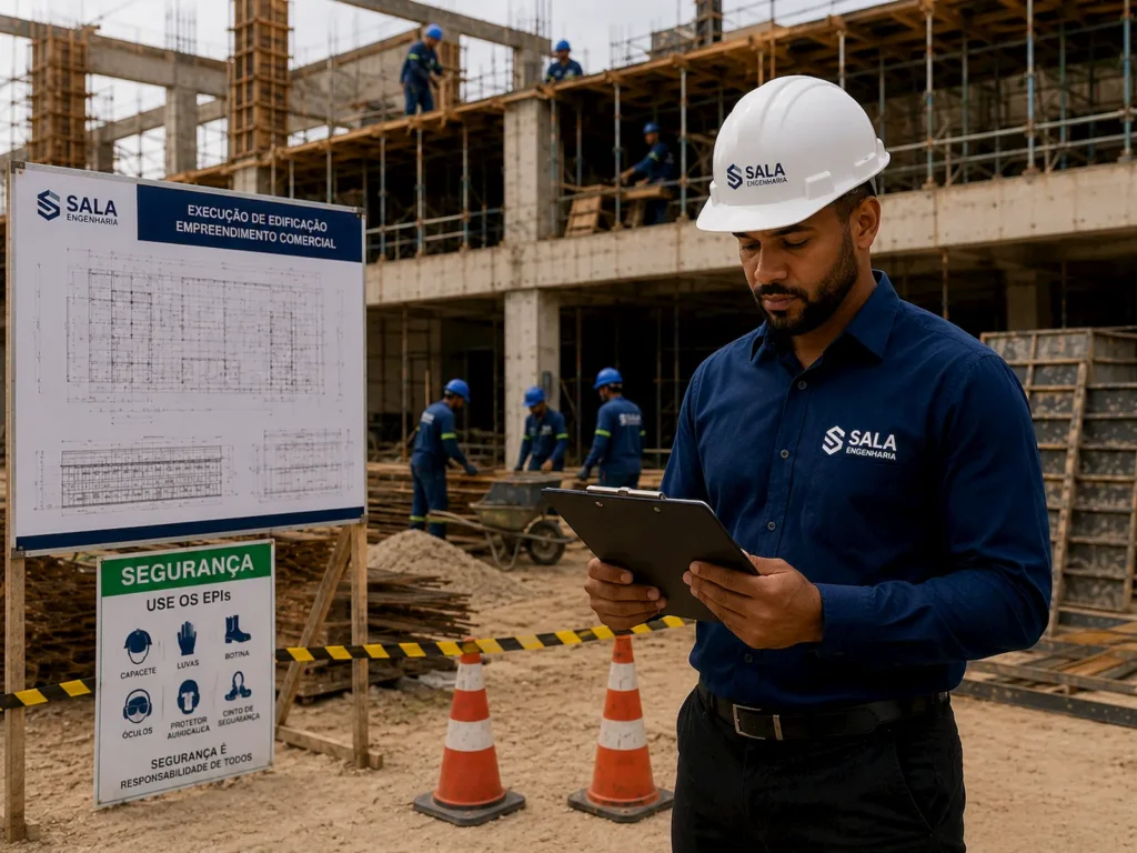 Construção de edificações em Salvador