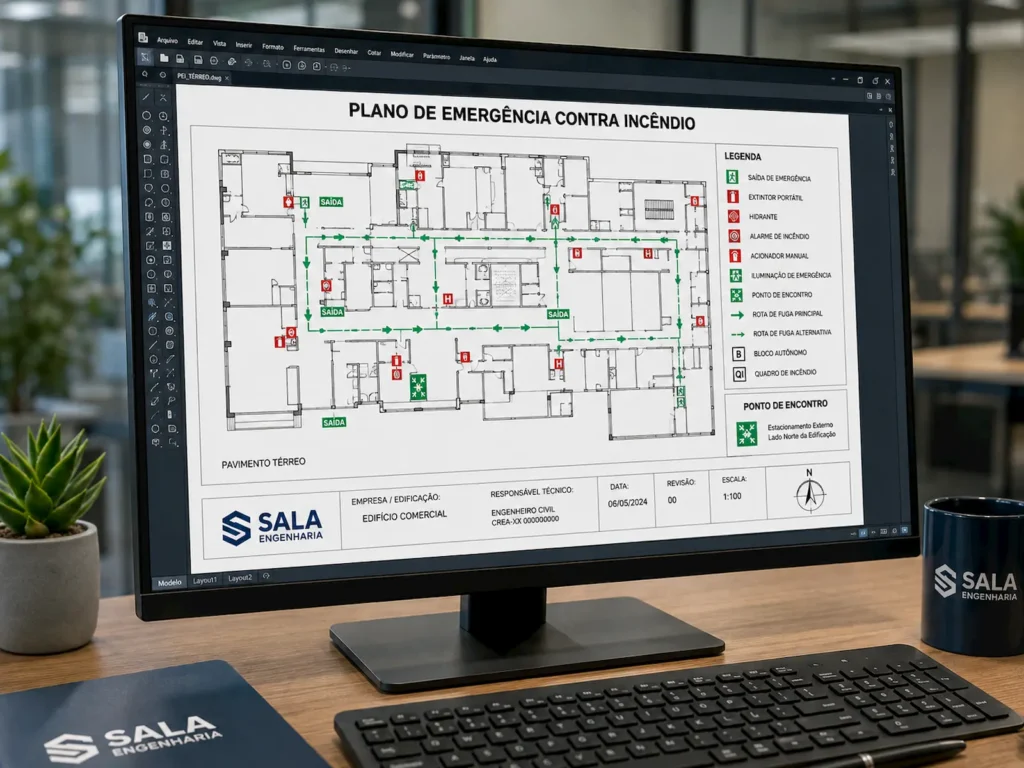 elaboração de plano de emergência