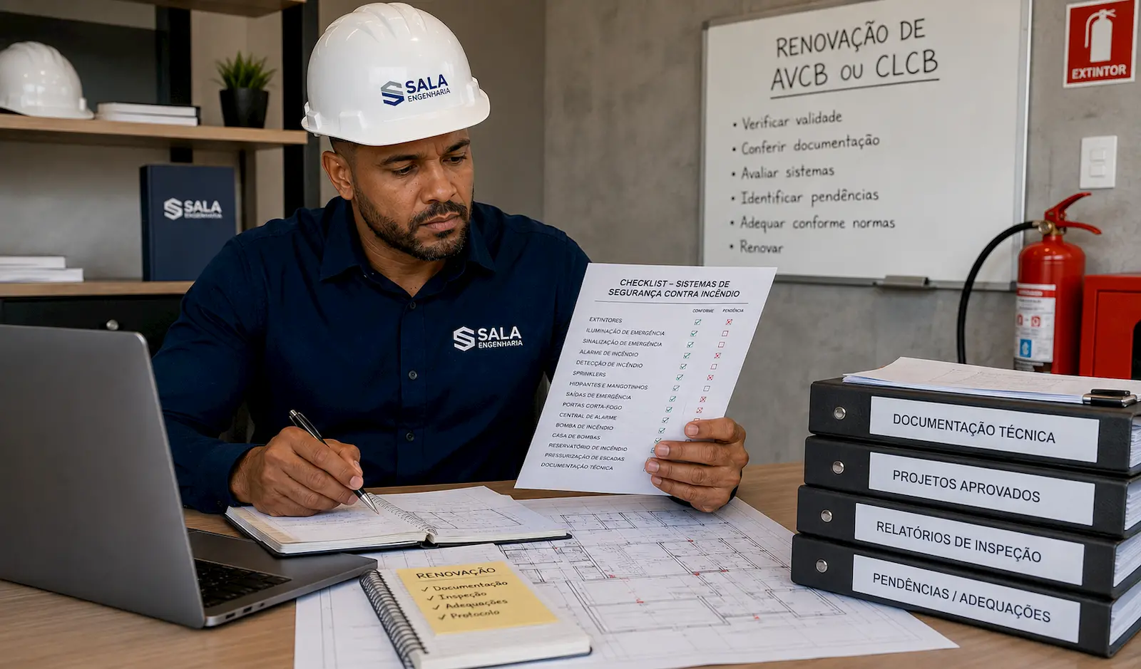 Renovação de AVCB ou CLCB
